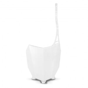 UFO Front number plate CRF110F 2019- Valkoinen041