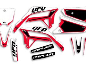 UFO Graphic Kit CRF250R 2022-,CRF450R 2021-  Stokes White