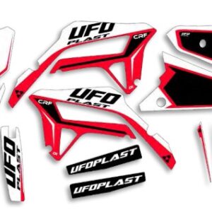 UFO Graphic Kit CRF250R 2022-,CRF450R 2021-  Stokes White