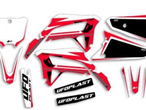 UFO Graphic Kit CRF250R 2022-,CRF450R 2021-  Apodis White