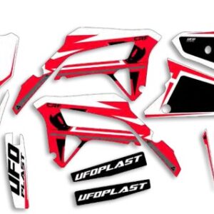 UFO Graphic Kit CRF250R 2022-,CRF450R 2021-  Apodis White
