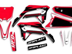 UFO Graphic Kit CRF250R 2022-,CRF450R 2021-  Apodis Red