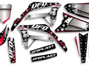 UFO Graphic Kit CRF250R 2022-,CRF450R 2021- Stardust Black