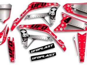 UFO Graphic Kit CRF250R 2022-,CRF450R 2021-  Stardust Red