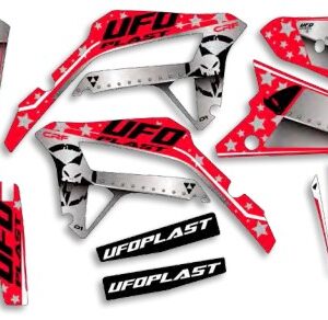 UFO Graphic Kit CRF250R 2022-,CRF450R 2021-  Stardust Red