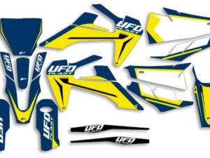 UFO Graphic Kit TC/FC 125/450 2019- Stokes Blue