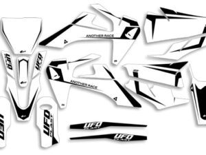 UFO Graphic Kit TC/FC 125/450 2019- Tecna White
