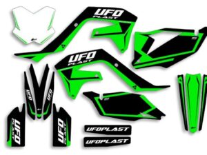 UFO Graphic Kit KX250F 2021-,KX450F 2019- Stokes Black