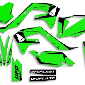 UFO Graphic Kit KX250F 2021-,KX450F 2019- Tecna Neon Green