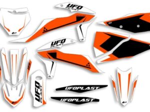 UFO Graphic Kit SX/SX-F 125/450 2019- Stokes White