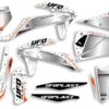 UFO Graphic Kit SX/SX-F 125/450 2019- Stardust White