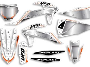 UFO Graphic Kit SX/SX-F 125/450 2019- Stardust White