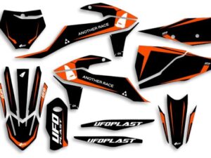 UFO Graphic Kit SX/SX-F 125/450 2019- Tecna Black