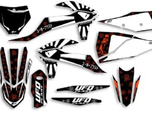 UFO Graphic Kit SX/SX-F 125/450 2019- Akaishi Black