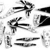 UFO Graphic Kit SX/SX-F 125/450 2019- Akaishi White