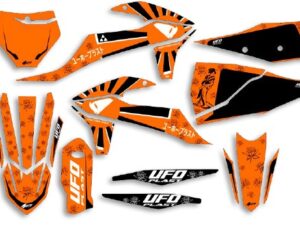 UFO Graphic Kit SX/SX-F 125/450 2019- Akaishi Neon Orange