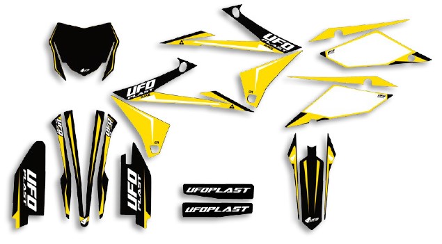 UFO Graphic Kit RM-Z 250 2019- /450 2018- Stokes Black