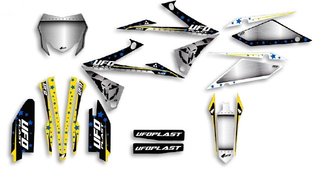 UFO Graphic Kit RM-Z 250 2019- /450 2018- Stardust OEM