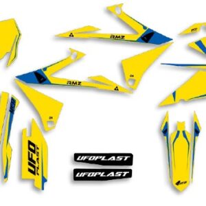 UFO Graphic Kit RM-Z 250 2019- /450 2018- Tecna Yellow