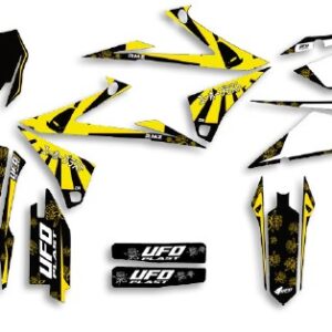 UFO Graphic Kit RM-Z 250 2019- /450 2018- Akaishi Black