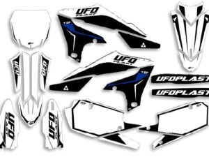 UFO Graphic Kit YZ 250F 2019- /450 2018- Stokes White