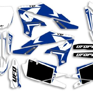 UFO Graphic Kit YZ 250F 2019- /450 2018- Apodis White