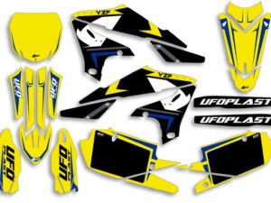 UFO Graphic Kit YZ 250F 2019- /450 2018- Apodis Neon Yellow