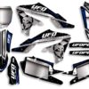 UFO Graphic Kit YZ 250F 2019- /450 2018- Stardust Black