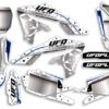 UFO Graphic Kit YZ 250F 2019- /450 2018- Stardust White