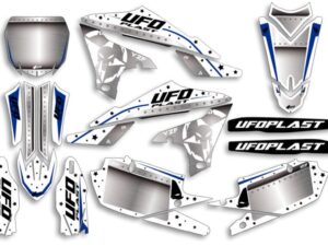 UFO Graphic Kit YZ 250F 2019- /450 2018- Stardust White