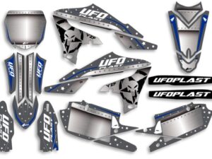 UFO Graphic Kit YZ 250F 2019- /450 2018- Stardust Grey