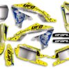 UFO Graphic Kit YZ 250F 2019- /450 2018- Stardust Neon Yellow