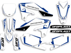 UFO Graphic Kit YZ 250F 2019- /450 2018- Tecna White