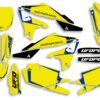UFO Graphic Kit YZ 250F 2019- /450 2018- Tecna Neon Yellow