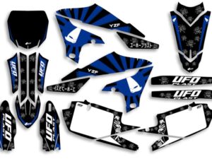 UFO Graphic Kit YZ 250F 2019- /450 2018- Akaishi Black
