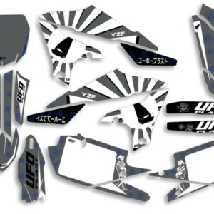 UFO Graphic Kit YZ 250F 2019- /450 2018- Akaishi Grey