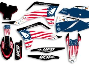 UFO Graphic Kit MC/MC-F 2021- Patriot Black