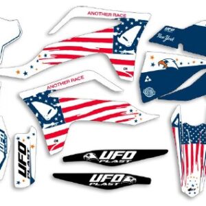 UFO Graphic Kit MC/MC-F 2021- Patriot White