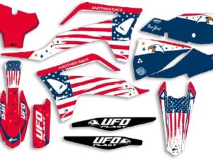 UFO Graphic Kit MC/MC-F 2021- Patriot Red