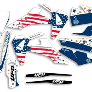 UFO Graphic Kit TC/FC 125/450 2019- Patriot White