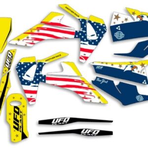 UFO Graphic Kit TC/FC 125/450 2019- Patriot Neon Yellow