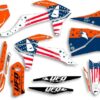 UFO Graphic Kit SX/SX-F 125/450 2019- Patriot Orange