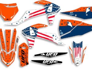 UFO Graphic Kit SX/SX-F 125/450 2019- Patriot Orange