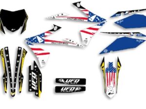 UFO Graphic Kit RM-Z 250 2019- /450 2018- Patriot Black