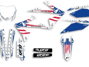 UFO Graphic Kit RM-Z 250 2019- /450 2018- Patriot White