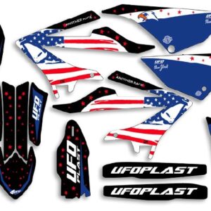UFO Graphic Kit YZ 125/250 2022- Patriot Black