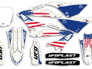 UFO Graphic Kit YZ 125/250 2022- Patriot White