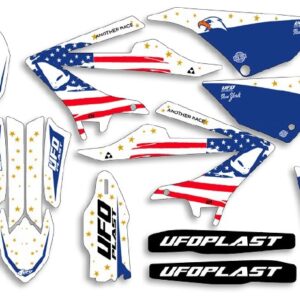 UFO Graphic Kit YZ 125/250 2022- Patriot White