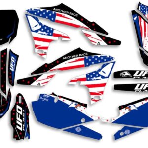 UFO Graphic Kit YZ 250F 2019- /450 2018- Patriot Black
