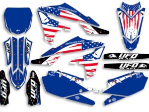 UFO Graphic Kit YZ 250F 2019- /450 2018- Patriot Blue